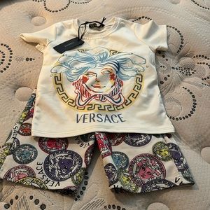 Boys Versace short set